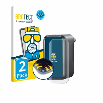 Vorderseite einer Produktverpackung mit dem Markenlogo BROTECT. Daneben ist das Gerät Anker A2697 140W mit dem zugehörigen Dis