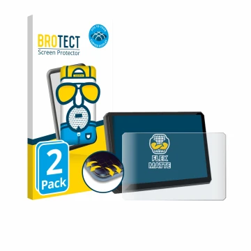 Vorderseite einer Produktverpackung mit dem Markenlogo BROTECT. Daneben ist das Gerät Carpuride W502BS Pro 5
