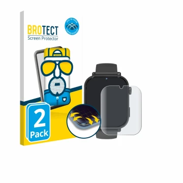 Vorderseite einer Produktverpackung mit dem Markenlogo BROTECT. Daneben ist das Gerät Ucani A22 mit dem zugehörigen Displaysch