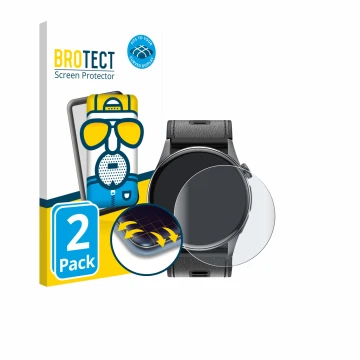 Vorderseite einer Produktverpackung mit dem Markenlogo BROTECT. Daneben ist das Gerät Rogbid Rowatch D3 mit dem zugehörigen Di