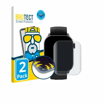 Vorderseite einer Produktverpackung mit dem Markenlogo BROTECT. Daneben ist das Gerät Uaue Y88 1.96