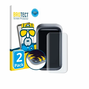 Vorderseite einer Produktverpackung mit dem Markenlogo BROTECT. Daneben ist das Gerät Anker A2687 160W mit dem zugehörigen Dis