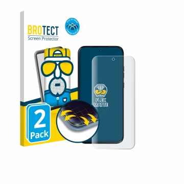 Vorderseite einer Produktverpackung mit dem Markenlogo BROTECT. Daneben ist das Gerät Motorola Moto G67 mit dem zugehörigen Di