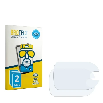 Vorderseite einer Produktverpackung mit dem Markenlogo BROTECT. Daneben ist der zugehörige Displayschutz.