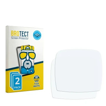 Vorderseite einer Produktverpackung mit dem Markenlogo BROTECT. Daneben ist der zugehörige Displayschutz.