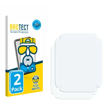 Vorderseite einer Produktverpackung mit dem Markenlogo BROTECT. Daneben ist der zugehörige Displayschutz.