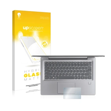 Vorderseite einer Produktverpackung mit dem Markenlogo upscreen. Daneben ist das Gerät Lenovo IdeaPad 530s (14