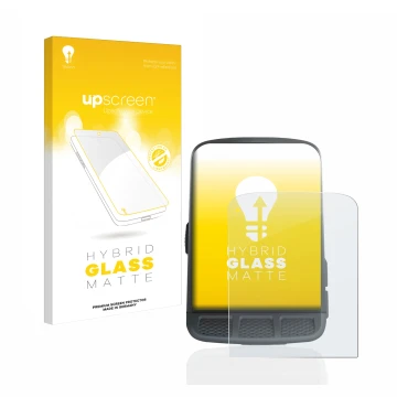 Vorderseite einer Produktverpackung mit dem Markenlogo upscreen. Daneben ist das Gerät Wahoo Elemnt Roam mit dem zugehörigen D