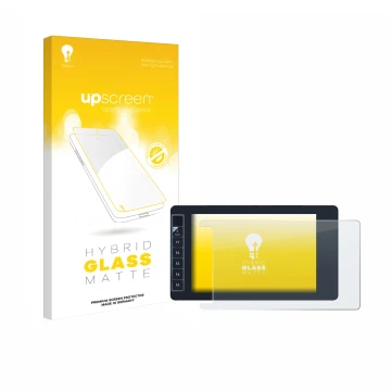 Vorderseite einer Produktverpackung mit dem Markenlogo upscreen. Daneben ist das Gerät SmallHD 703 Bolt Wireless Monitor mit d