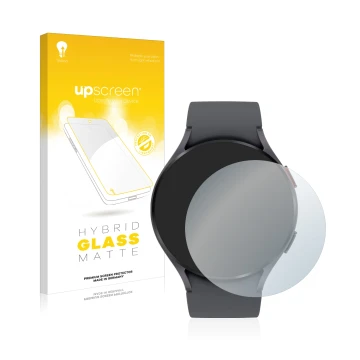 Vorderseite einer Produktverpackung mit dem Markenlogo upscreen. Daneben ist das Gerät Garmin Fenix 6S Pro mit dem zugehörigen