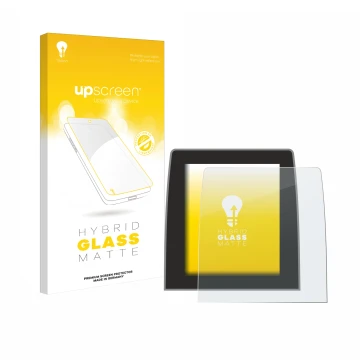 Vorderseite einer Produktverpackung mit dem Markenlogo upscreen. Daneben ist das Gerät Renault Clio 5 2020 Easy Link 9.3