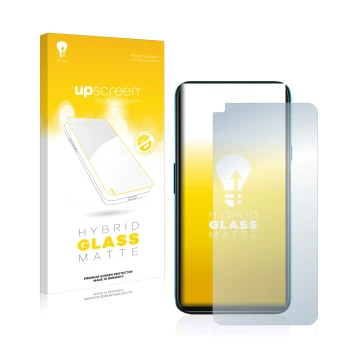 Vorderseite einer Produktverpackung mit dem Markenlogo upscreen. Daneben ist das Gerät Cubot X30 mit dem zugehörigen Displaysc