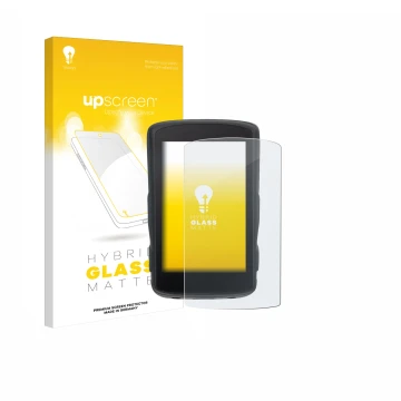 Vorderseite einer Produktverpackung mit dem Markenlogo upscreen. Daneben ist das Gerät Hammerhead Karoo 2 mit dem zugehörigen 