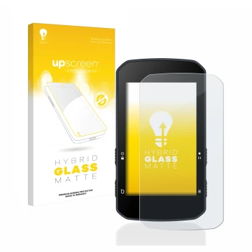 Vorderseite einer Produktverpackung mit dem Markenlogo upscreen. Daneben ist das Gerät Bryton Rider 750 mit dem zugehörigen Di