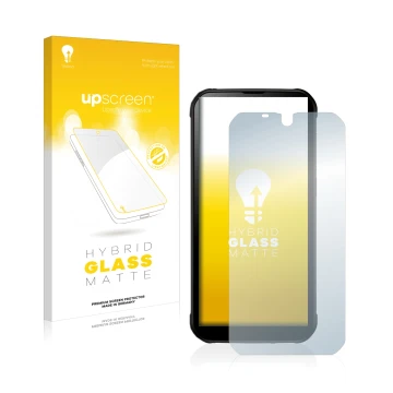 Vorderseite einer Produktverpackung mit dem Markenlogo upscreen. Daneben ist das Gerät Gigaset GX290 plus mit dem zugehörigen 