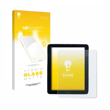 Vorderseite einer Produktverpackung mit dem Markenlogo upscreen. Daneben ist das Gerät Volvo Polestar 2 2021 Infotainment Syst