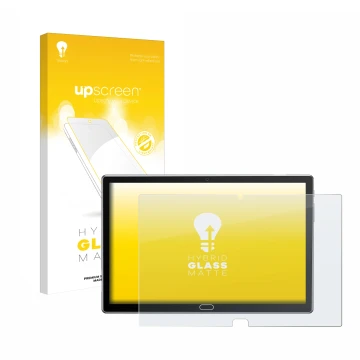 Vorderseite einer Produktverpackung mit dem Markenlogo upscreen. Daneben ist das Gerät Feonal K116 mit dem zugehörigen Display