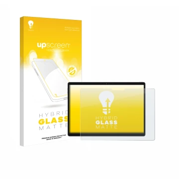 Vorderseite einer Produktverpackung mit dem Markenlogo upscreen. Daneben ist das Gerät Dell Latitude 7320 Detachable mit dem z