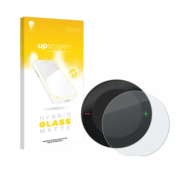Vorderseite einer Produktverpackung mit dem Markenlogo upscreen. Daneben ist das Gerät Beeline Velo 2 mit dem zugehörigen Disp