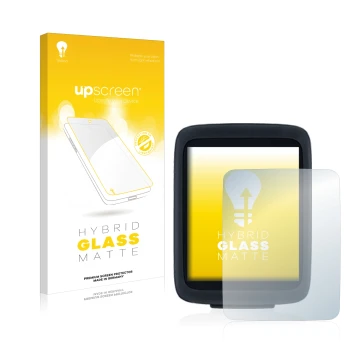 Vorderseite einer Produktverpackung mit dem Markenlogo upscreen. Daneben ist das Gerät Sigma BC 8.0 WL mit dem zugehörigen Dis