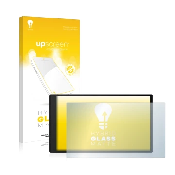 Vorderseite einer Produktverpackung mit dem Markenlogo upscreen. Daneben ist das Gerät Garmin Camper 795 mit dem zugehörigen D