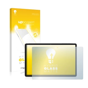 Vorderseite einer Produktverpackung mit dem Markenlogo upscreen. Daneben ist das Gerät Jumper Ezpad M10S mit dem zugehörigen D