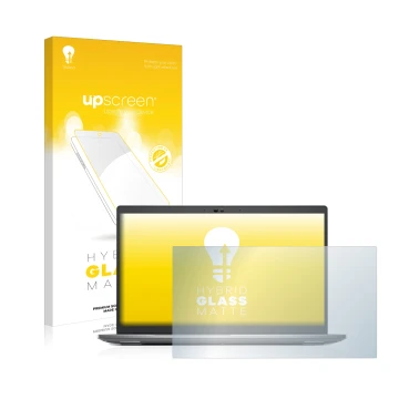 Vorderseite einer Produktverpackung mit dem Markenlogo upscreen. Daneben ist das Gerät Dell Precision 3570 mit dem zugehörigen