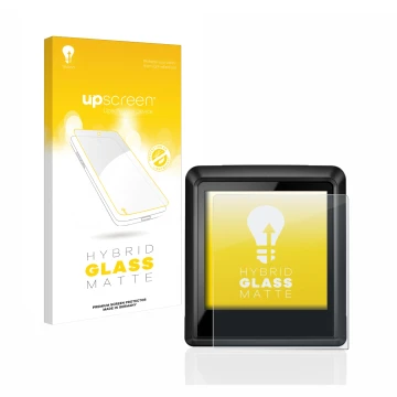 Vorderseite einer Produktverpackung mit dem Markenlogo upscreen. Daneben ist das Gerät Bosch Intuvia 100 mit dem zugehörigen D