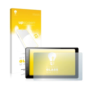 Vorderseite einer Produktverpackung mit dem Markenlogo upscreen. Daneben ist das Gerät Pioneer AVIC-Z1000DAB-C Navigation mit 