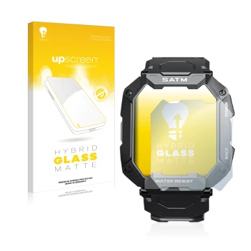 Vorderseite einer Produktverpackung mit dem Markenlogo upscreen. Daneben ist das Gerät Bengux C20 mit dem zugehörigen Displays