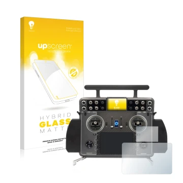 Vorderseite einer Produktverpackung mit dem Markenlogo upscreen. Daneben ist das Gerät FrSky Tandem XE 2 mit dem zugehörigen D