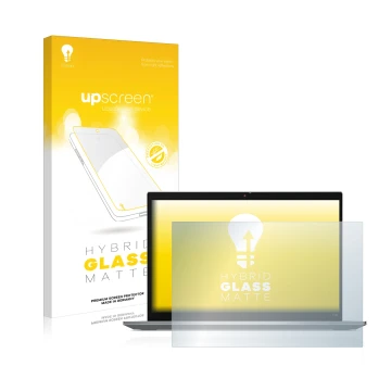 Vorderseite einer Produktverpackung mit dem Markenlogo upscreen. Daneben ist das Gerät Lenovo ThinkPad T14s Gen 3 mit dem zuge