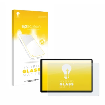 Vorderseite einer Produktverpackung mit dem Markenlogo upscreen. Daneben ist das Gerät Blackview Oscal Pad 10 mit dem zugehöri