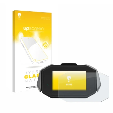 Vorderseite einer Produktverpackung mit dem Markenlogo upscreen. Daneben ist das Gerät MV Agusta Dragster RC TFT mit dem zugeh