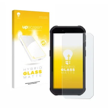 Vorderseite einer Produktverpackung mit dem Markenlogo upscreen. Daneben ist das Gerät SkyCaddie SX550 mit dem zugehörigen Dis