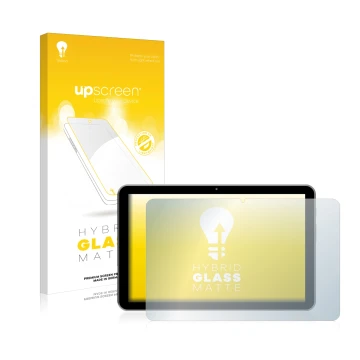 Vorderseite einer Produktverpackung mit dem Markenlogo upscreen. Daneben ist das Gerät Peaq PET 1008 mit dem zugehörigen Displ