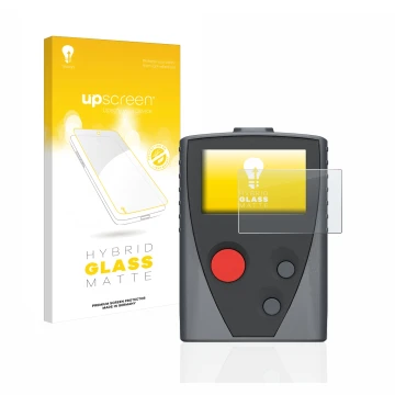 Vorderseite einer Produktverpackung mit dem Markenlogo upscreen. Daneben ist das Gerät Swissphone Boss 935 mit dem zugehörigen