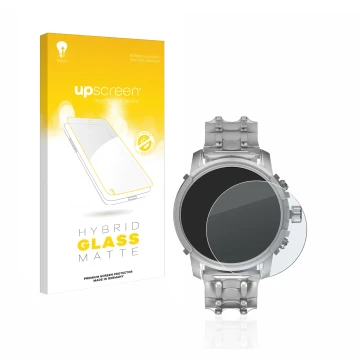 Vorderseite einer Produktverpackung mit dem Markenlogo upscreen. Daneben ist das Gerät Diesel Griffed (45,5 mm) mit dem zugehö