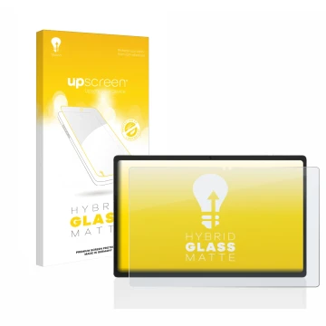 Vorderseite einer Produktverpackung mit dem Markenlogo upscreen. Daneben ist das Gerät Jumper EZpad M11 mit dem zugehörigen Di