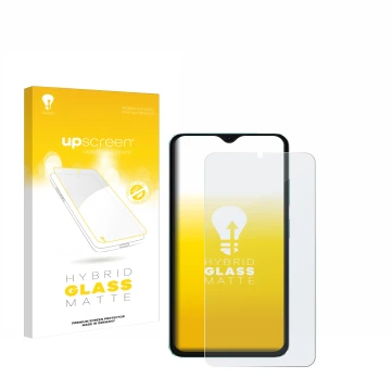 Vorderseite einer Produktverpackung mit dem Markenlogo upscreen. Daneben ist das Gerät Oscal C70 mit dem zugehörigen Displaysc