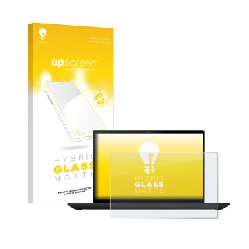 Vorderseite einer Produktverpackung mit dem Markenlogo upscreen. Daneben ist das Gerät Lenovo ThinkPad T14 Gen 4 mit dem zugeh