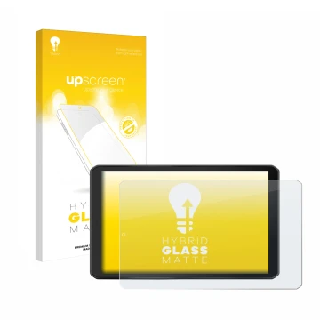 Vorderseite einer Produktverpackung mit dem Markenlogo upscreen. Daneben ist das Gerät Garmin Camper 895 mit dem zugehörigen D