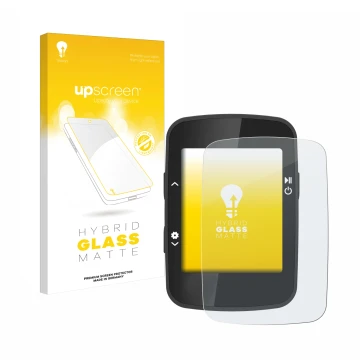 Vorderseite einer Produktverpackung mit dem Markenlogo upscreen. Daneben ist das Gerät CooSpo BC26 mit dem zugehörigen Display