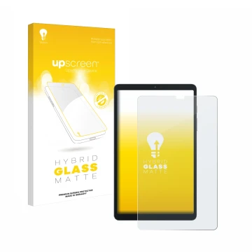 Vorderseite einer Produktverpackung mit dem Markenlogo upscreen. Daneben ist das Gerät Blackview Tab 60 8.68