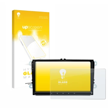 Vorderseite einer Produktverpackung mit dem Markenlogo upscreen. Daneben ist das Gerät Eonon 53 SE mit dem zugehörigen Display