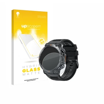 Vorderseite einer Produktverpackung mit dem Markenlogo upscreen. Daneben ist das Gerät GaWear K56-PRO 1.39