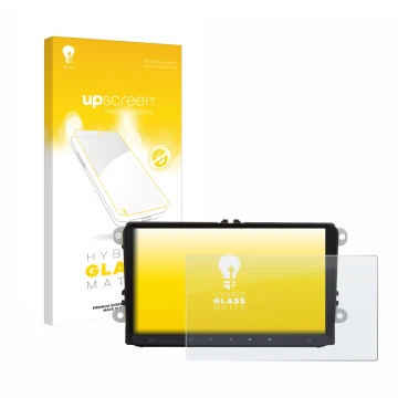 Vorderseite einer Produktverpackung mit dem Markenlogo upscreen. Daneben ist das Gerät JF-Sound JF-039W6-X9C mit dem zugehörig