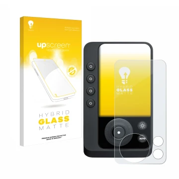 Vorderseite einer Produktverpackung mit dem Markenlogo upscreen. Daneben ist das Gerät Profoto Connect Pro mit dem zugehörigen