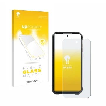 Vorderseite einer Produktverpackung mit dem Markenlogo upscreen. Daneben ist das Gerät iiiF150 B2 Pro mit dem zugehörigen Disp