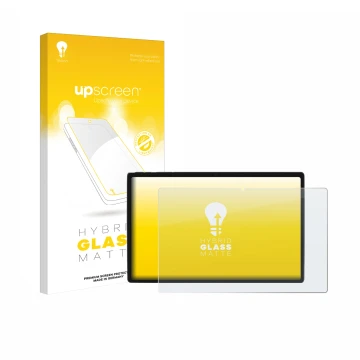 Vorderseite einer Produktverpackung mit dem Markenlogo upscreen. Daneben ist das Gerät Goodtel G10 mit dem zugehörigen Display